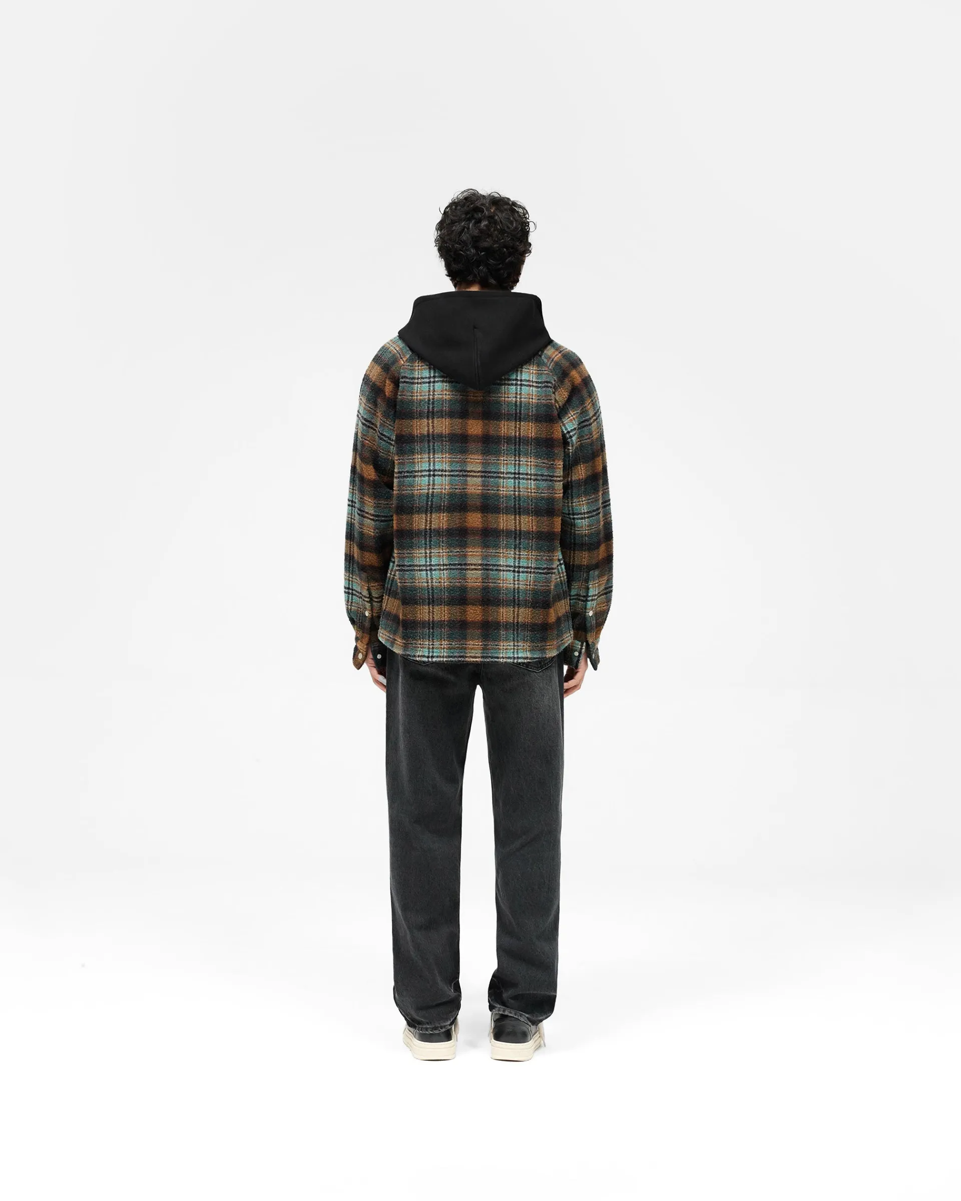 Represent Hooded Overshirt -> Shirts