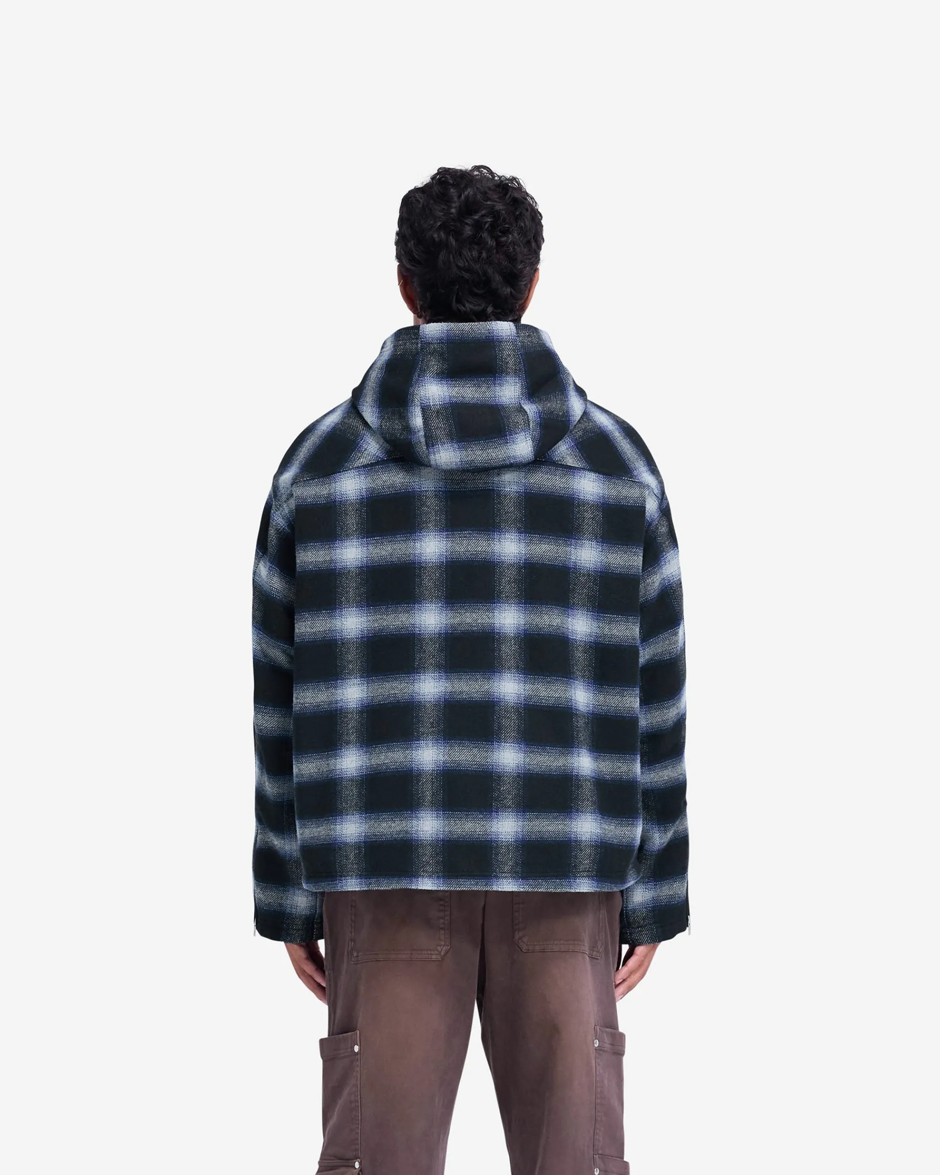 Represent Hooded Overshirt - Midnight Navy> Shirts