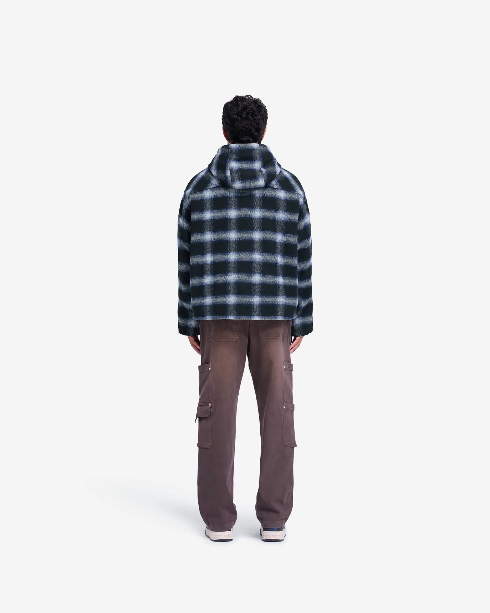 Represent Hooded Overshirt - Midnight Navy> Shirts