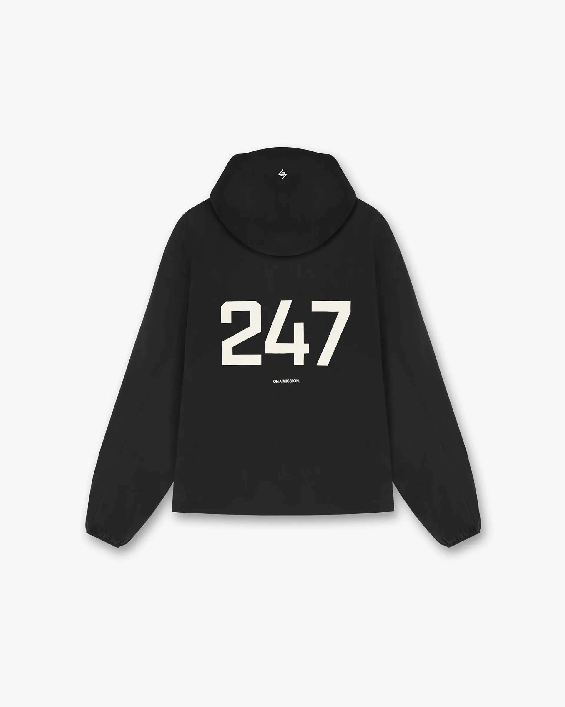 Represent 247 Hooded Training Jacket - Jet Black> Outerwear