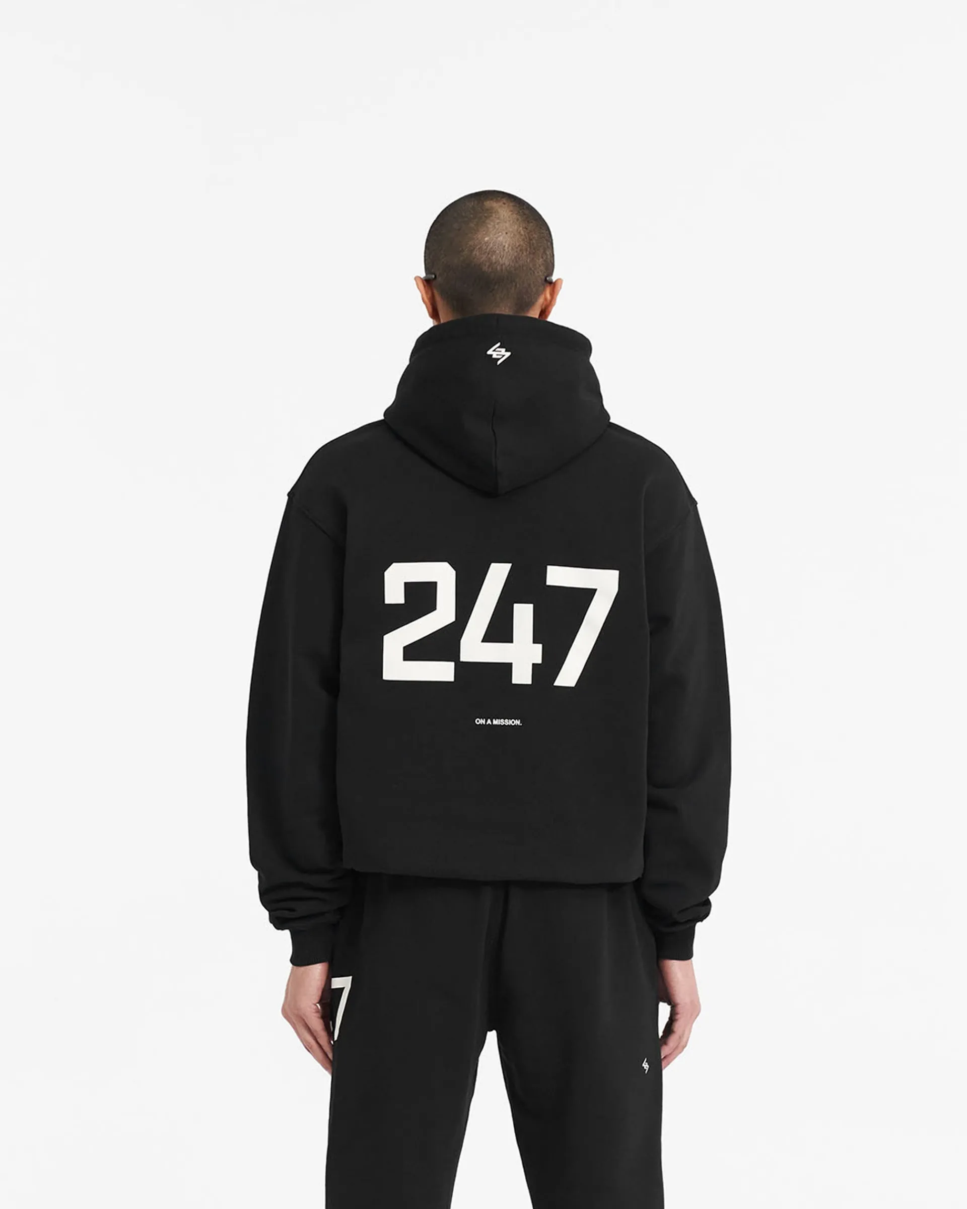 Represent 247 Hooded Training Jacket - Jet Black> Outerwear