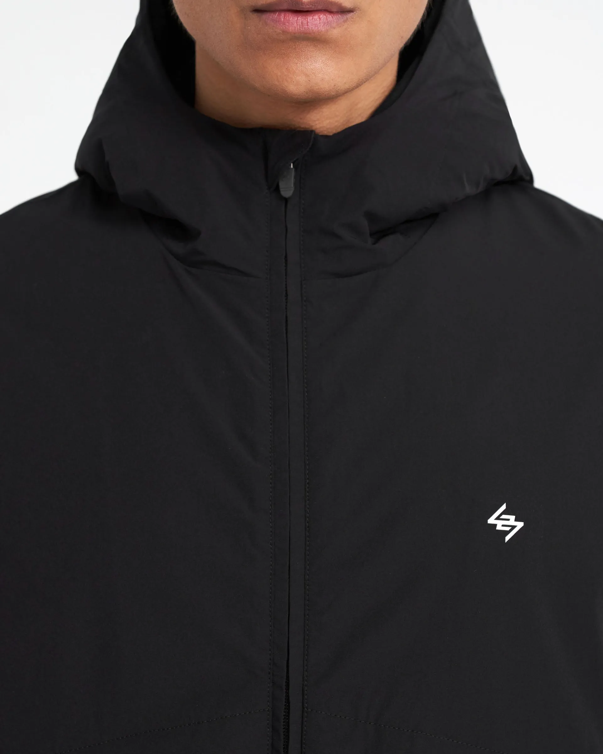 Represent 247 Hooded Training Jacket - Jet Black> Outerwear