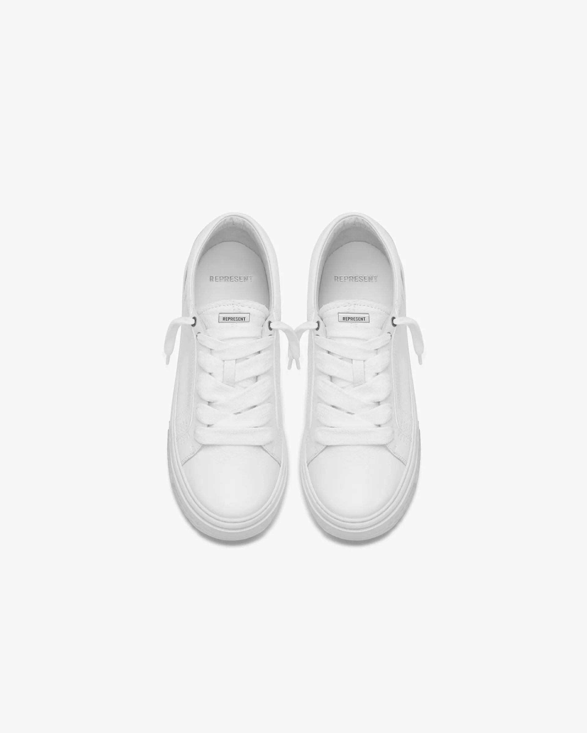 Represent HTN Low Tumbled Leather - Flat White> Htn