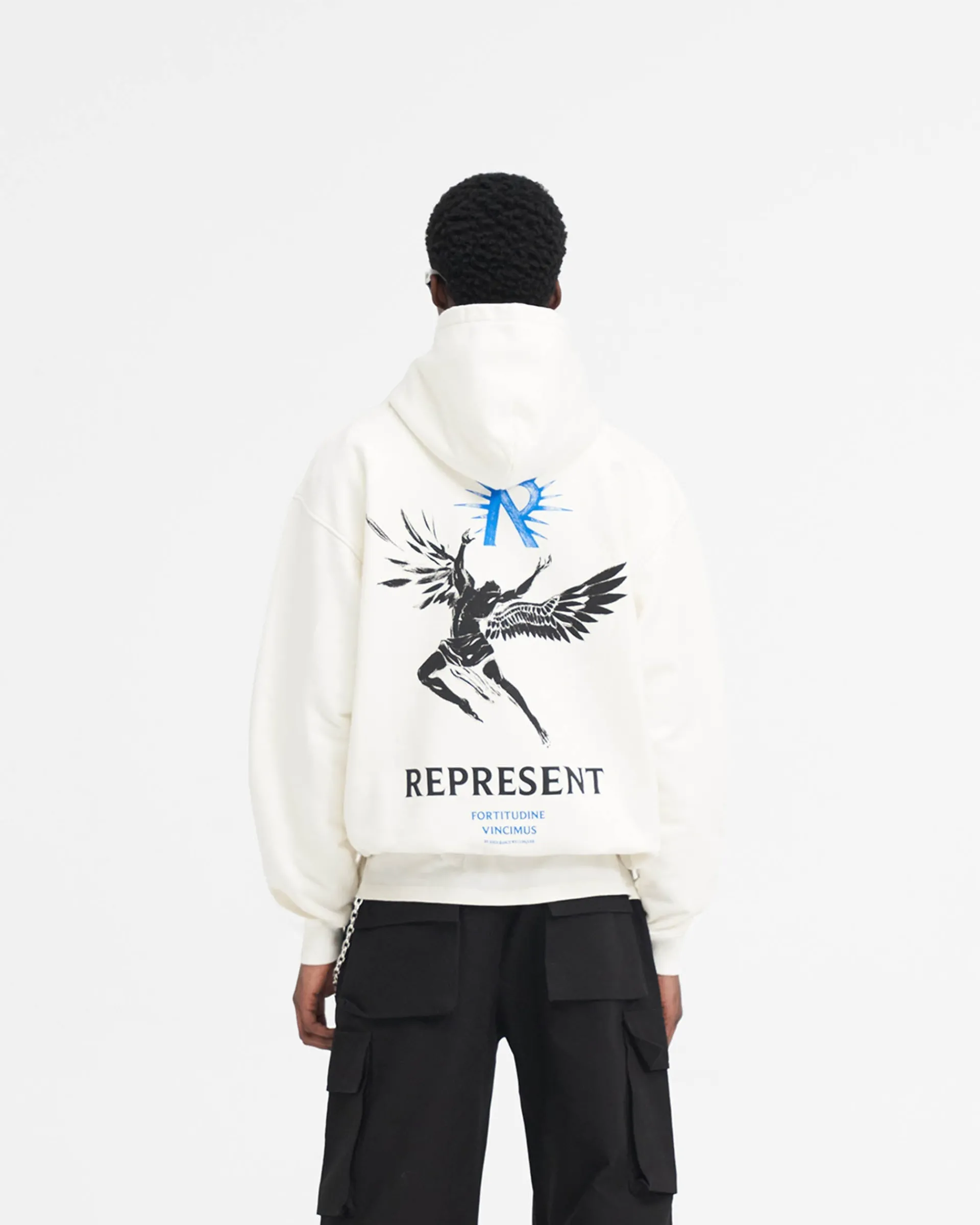 Represent Icarus Hoodie - Flat White> Hoodies
