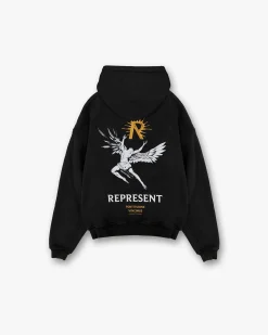 Represent Icarus Hoodie - Jet Black> Hoodies