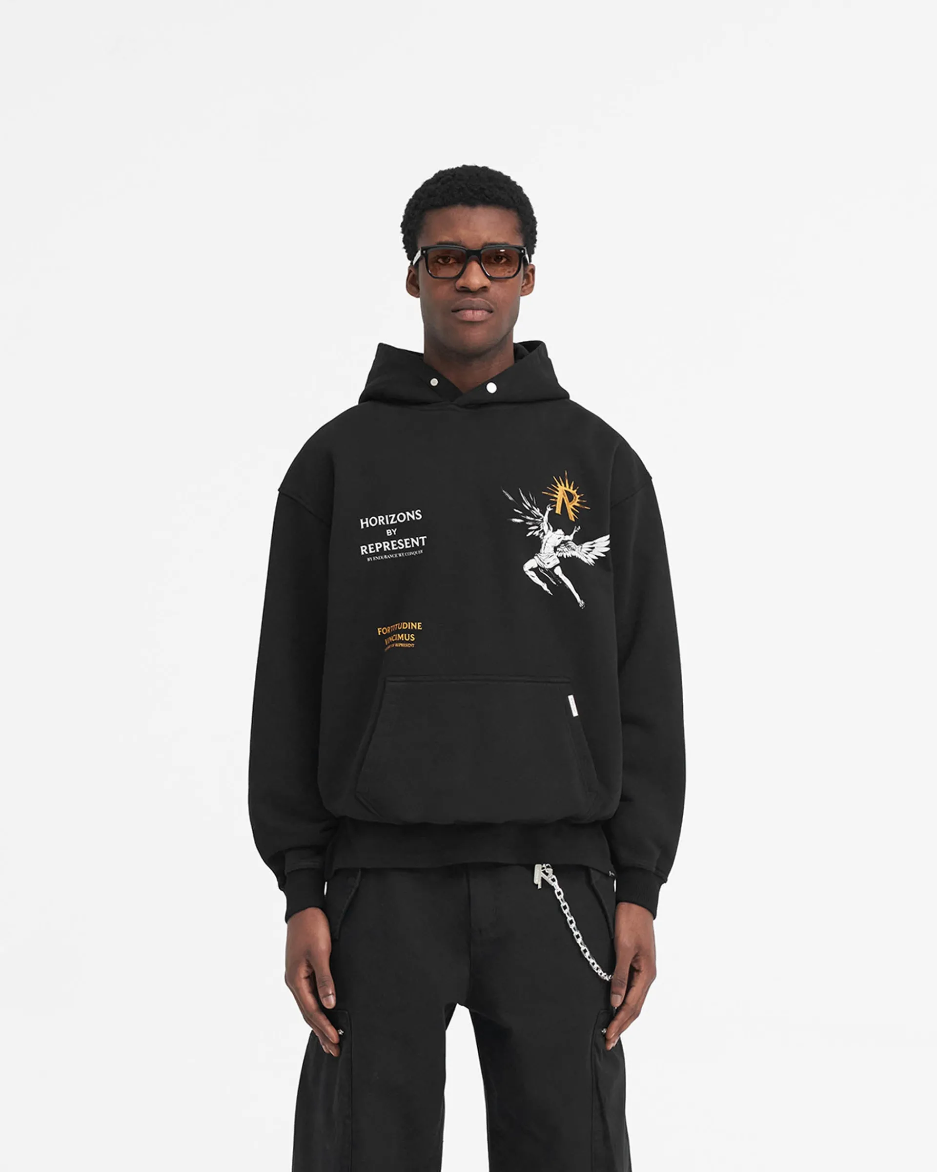 Represent Icarus Hoodie - Jet Black> Hoodies