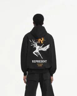 Represent Icarus Hoodie - Jet Black><noscript><img width=