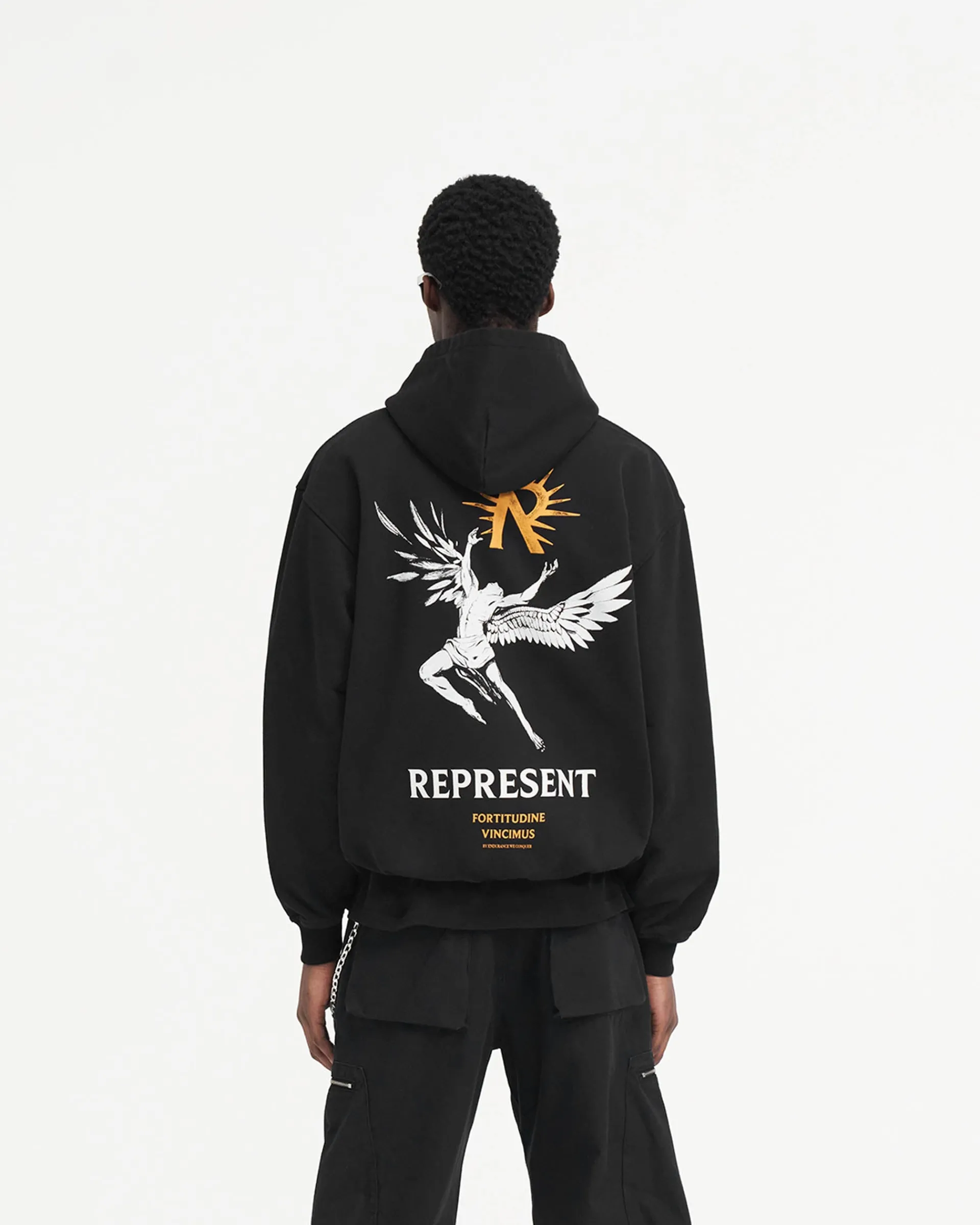 Represent Icarus Hoodie - Jet Black> Hoodies