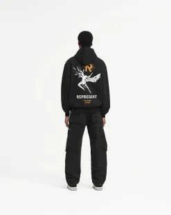 Represent Icarus Hoodie - Jet Black><noscript><img width=