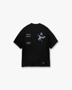 Represent Icarus T-Shirt - Jet Black Blue> T-Shirts