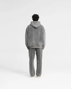 Represent Initial Boxy Hoodie - Vintage Grey><noscript><img width=