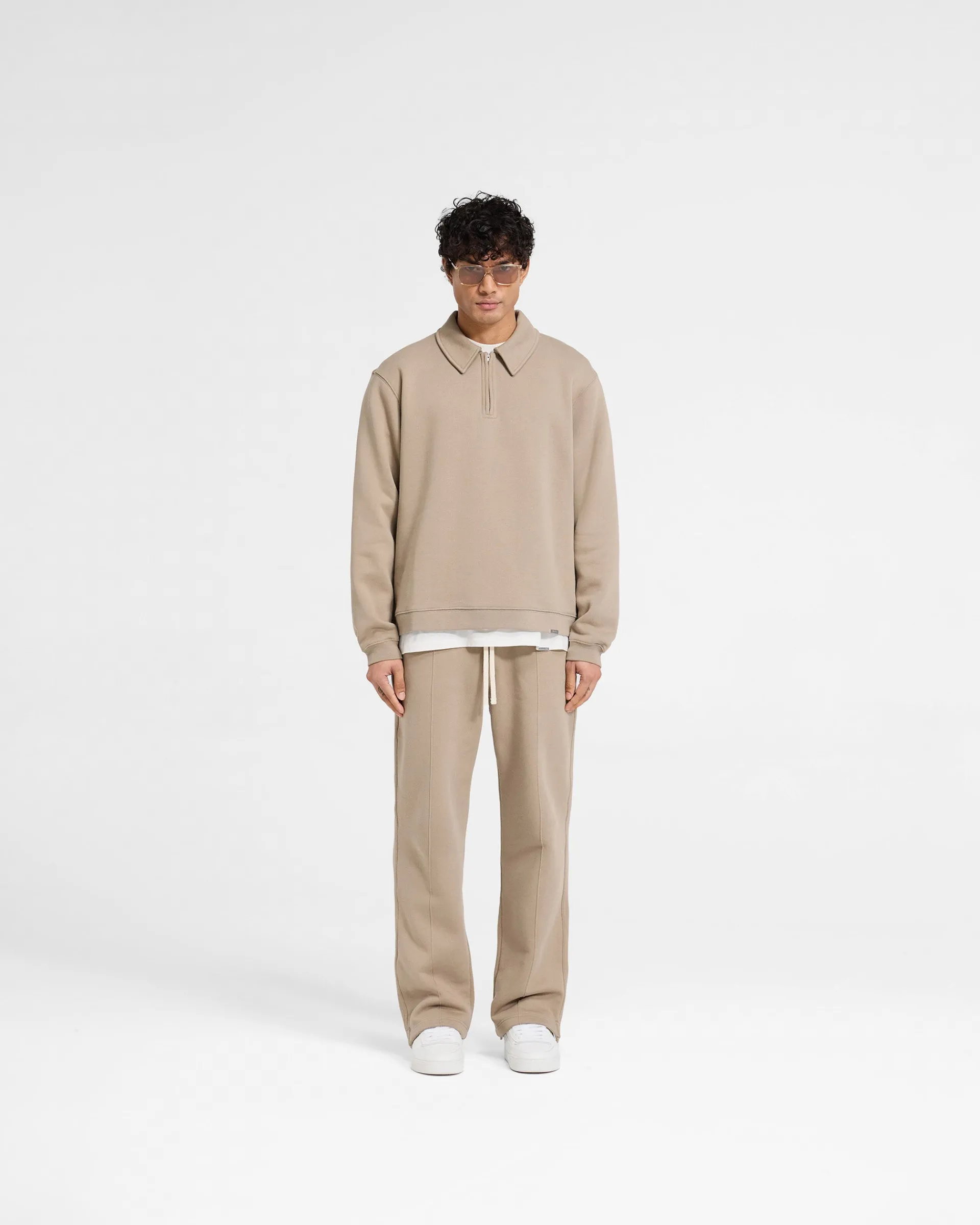 Represent Initial Boxy Quarter Zip -> Sweaters
