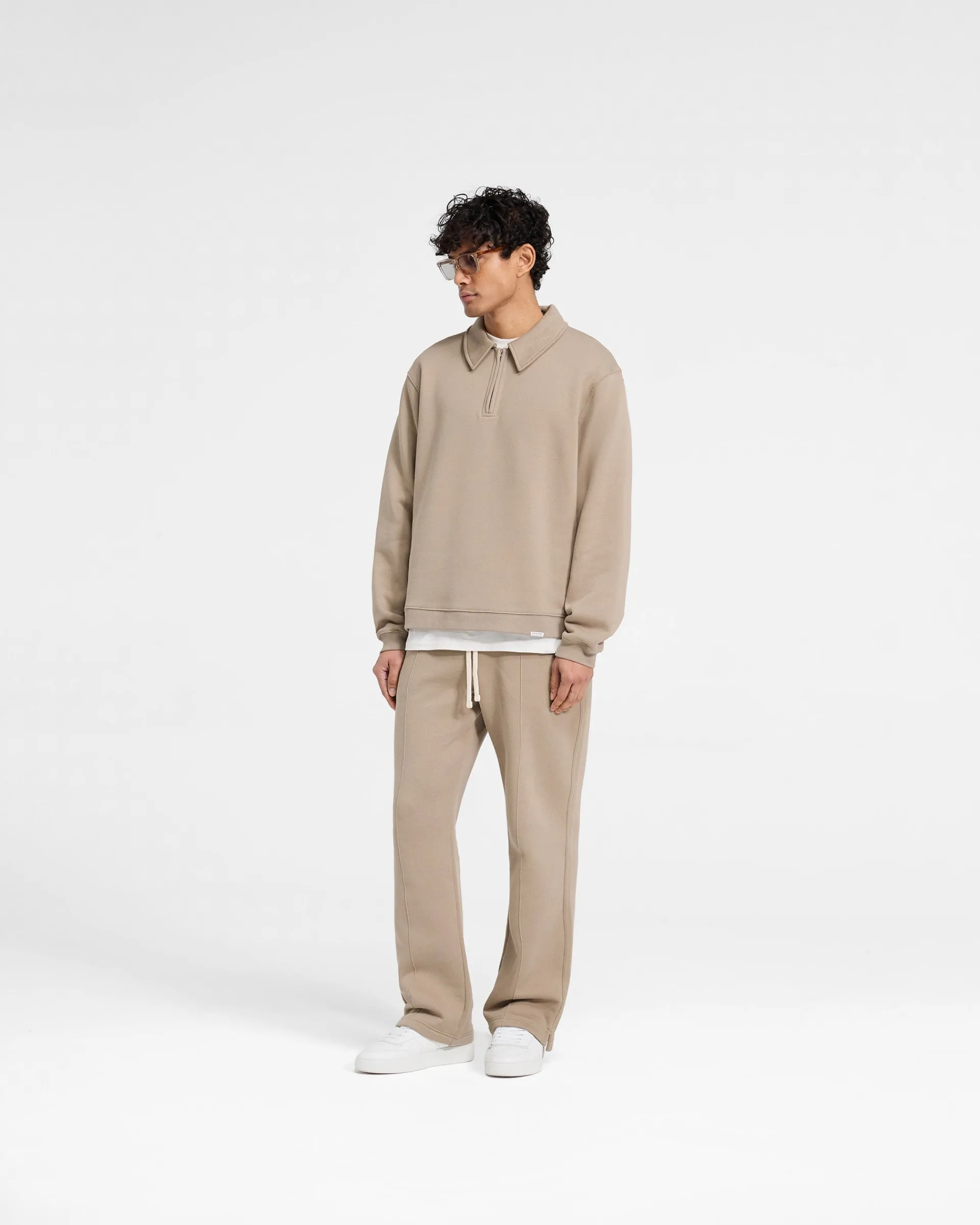 Represent Initial Boxy Quarter Zip -> Sweaters