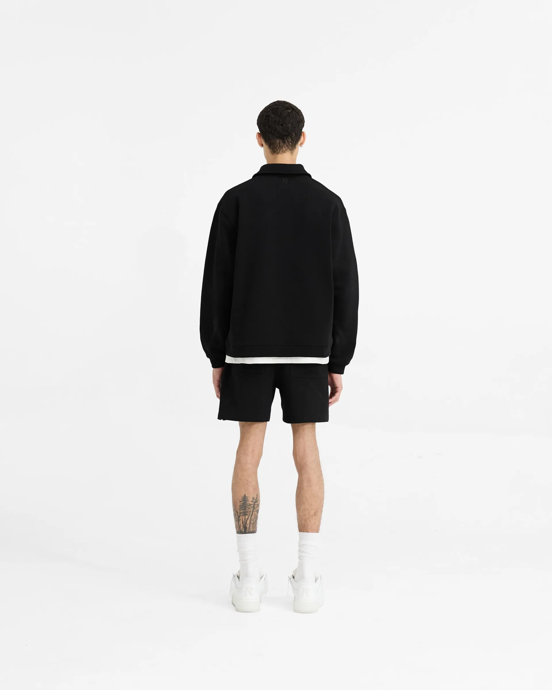 Represent Initial Boxy Quarter Zip -> Sweaters