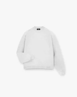 Represent Initial Boxy Sweater - Ice Grey Marl> Sweaters