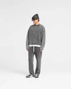 Represent Initial Boxy Sweater - Vintage Grey><noscript><img width=