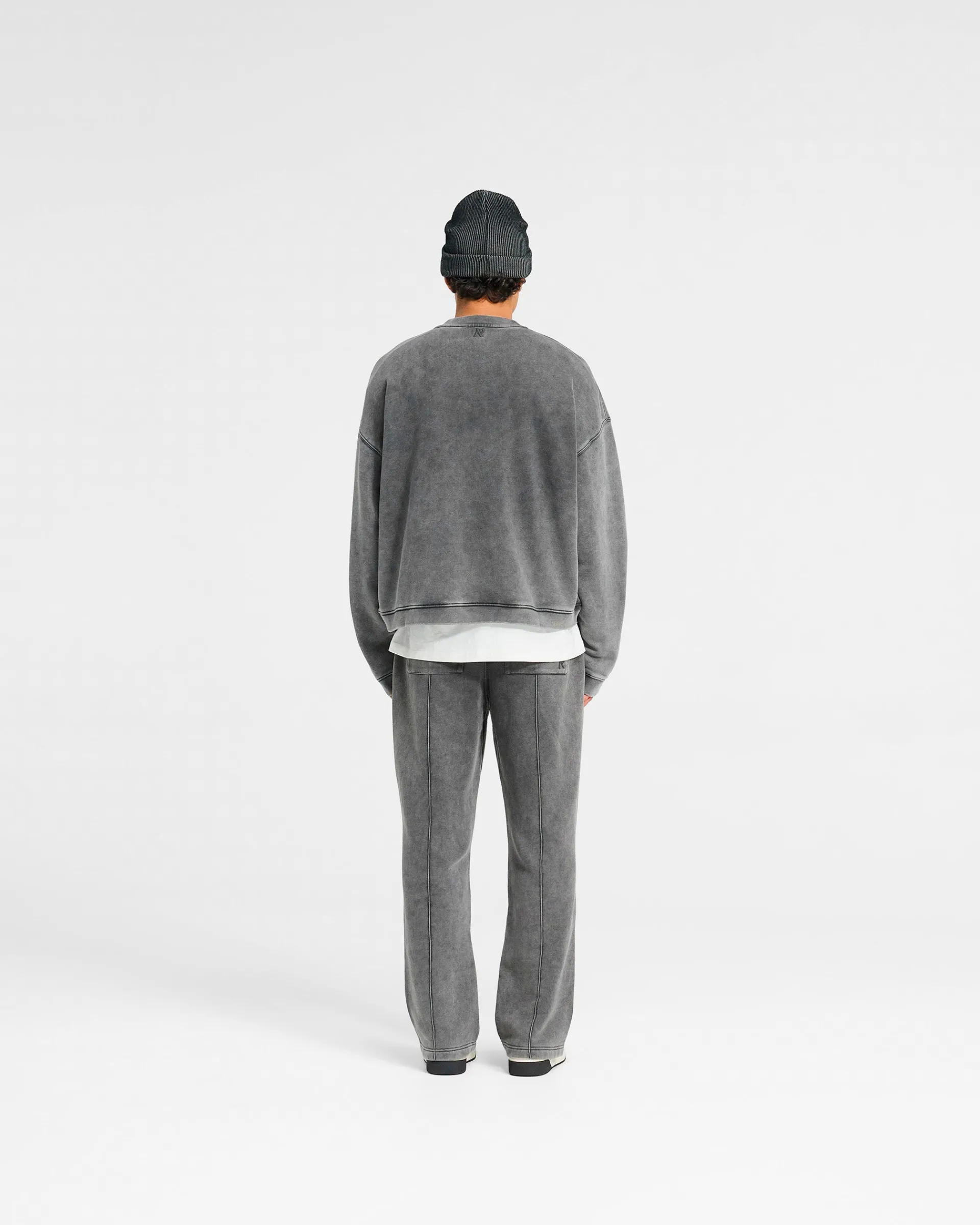 Represent Initial Boxy Sweater - Vintage Grey> Sweaters