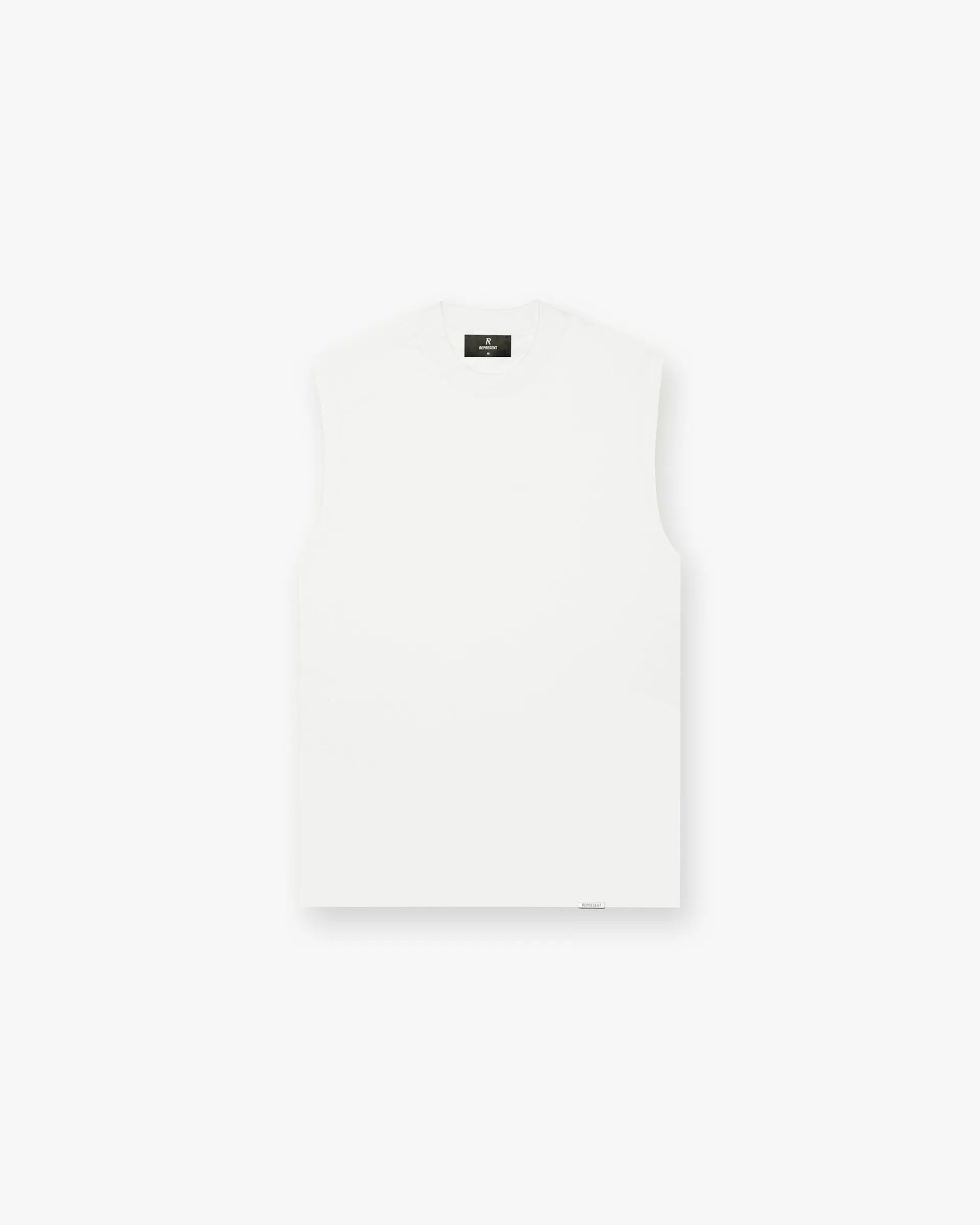 Represent Initial Boxy Tank - Flat White> T-Shirts