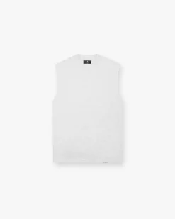 Represent Initial Boxy Tank - Ice Grey Marl> T-Shirts