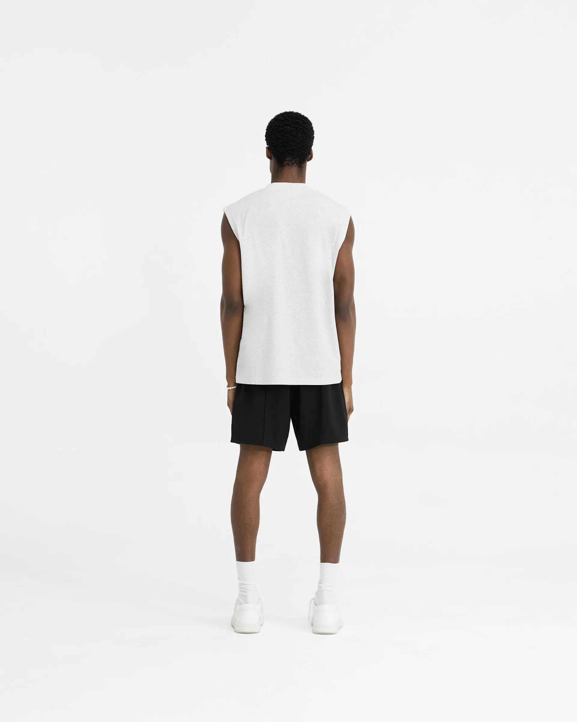 Represent Initial Boxy Tank - Ice Grey Marl> T-Shirts