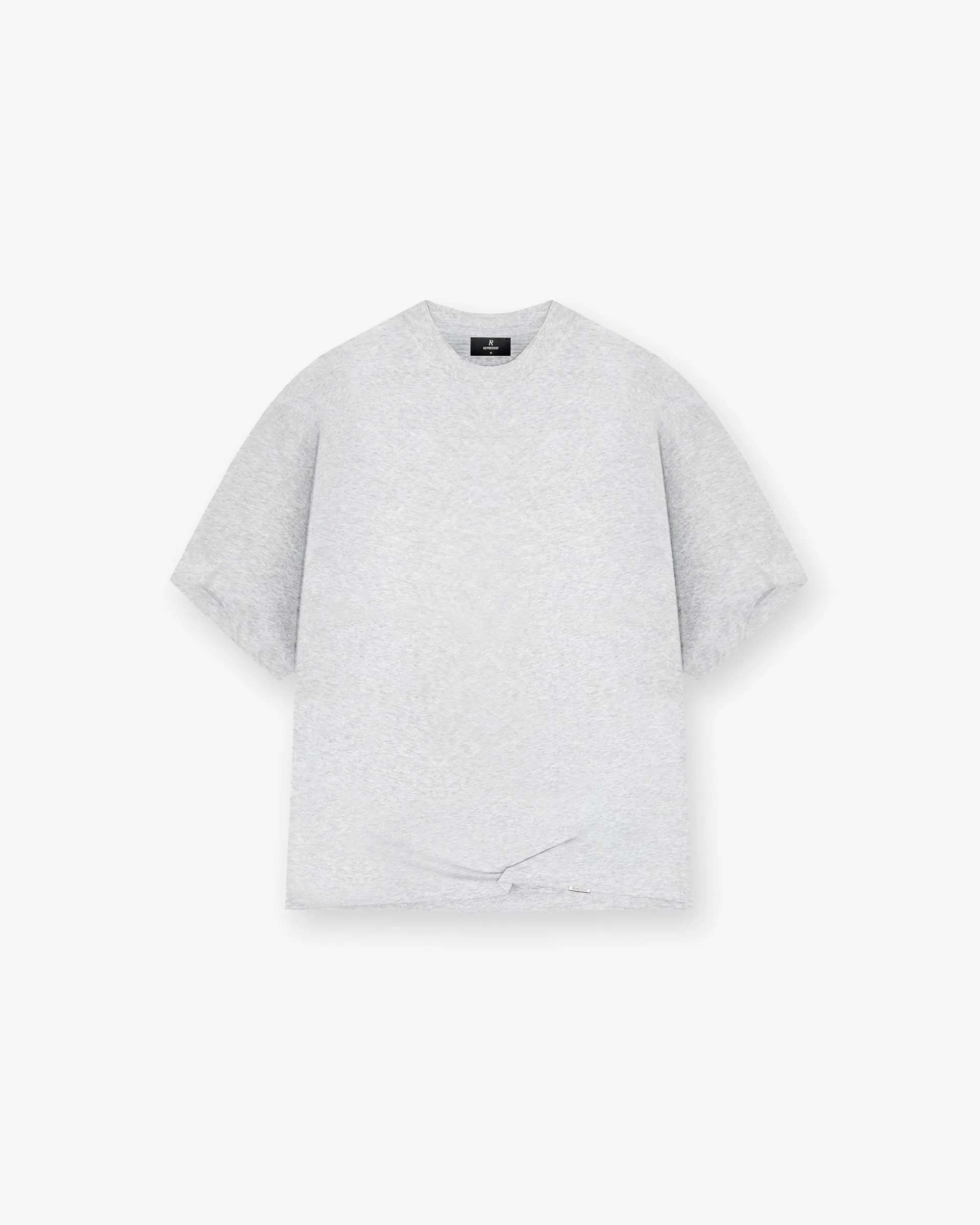 Represent Initial Boxy T-Shirt - Ice Grey Marl> T-Shirts