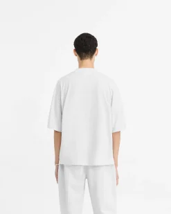 Represent Initial Boxy T-Shirt - Ice Grey Marl><noscript><img width=