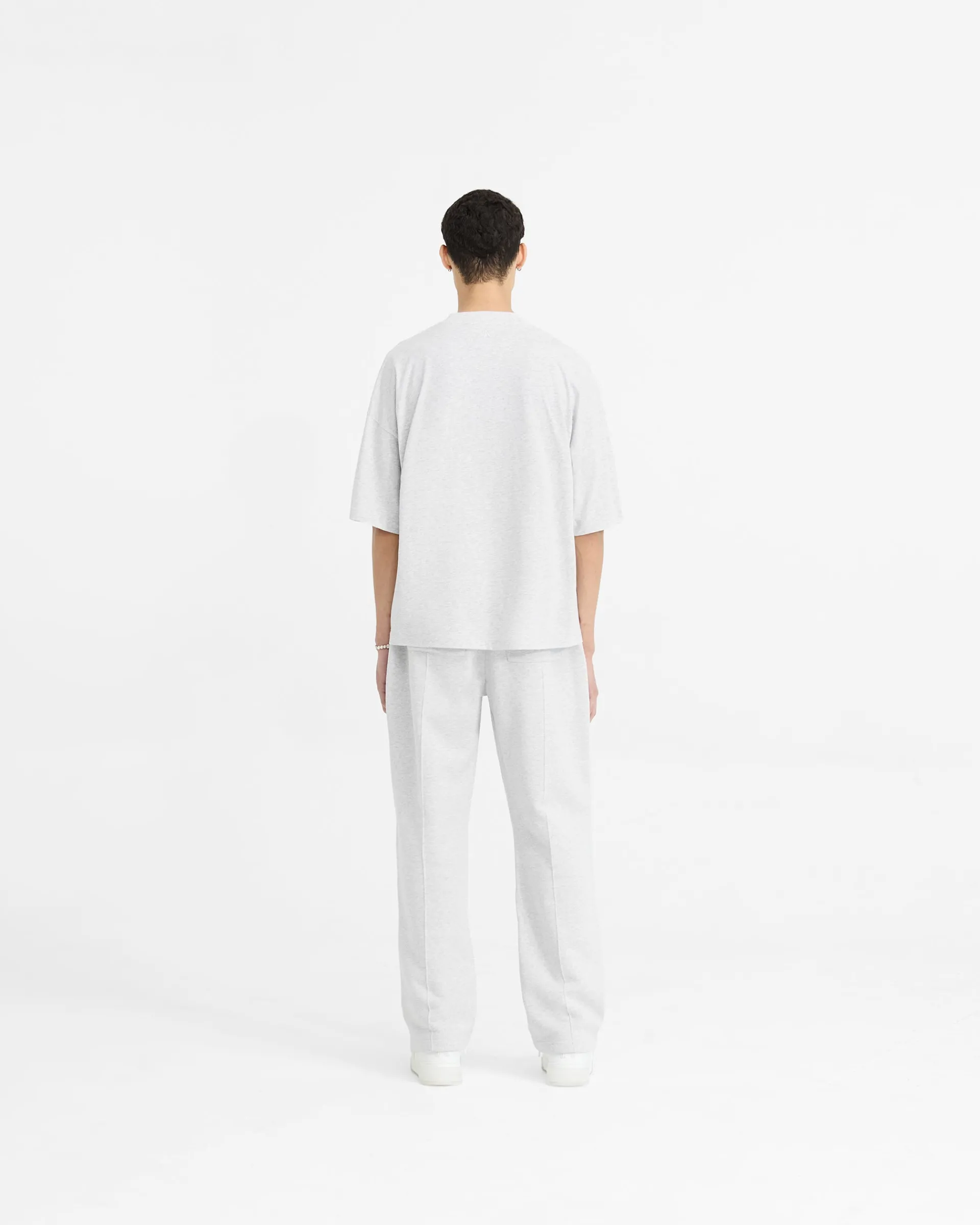 Represent Initial Boxy T-Shirt - Ice Grey Marl> T-Shirts