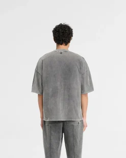Represent Initial Boxy T-Shirt - Vintage Grey> T-Shirts