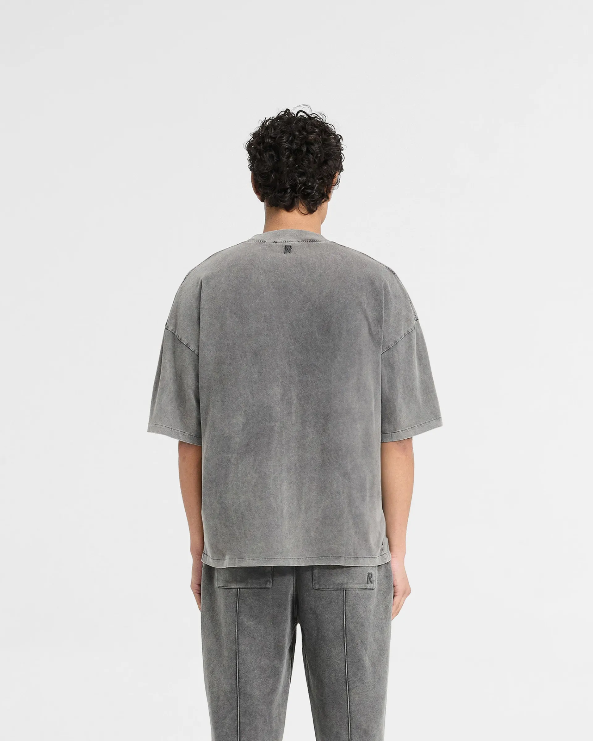Represent Initial Boxy T-Shirt - Vintage Grey> T-Shirts
