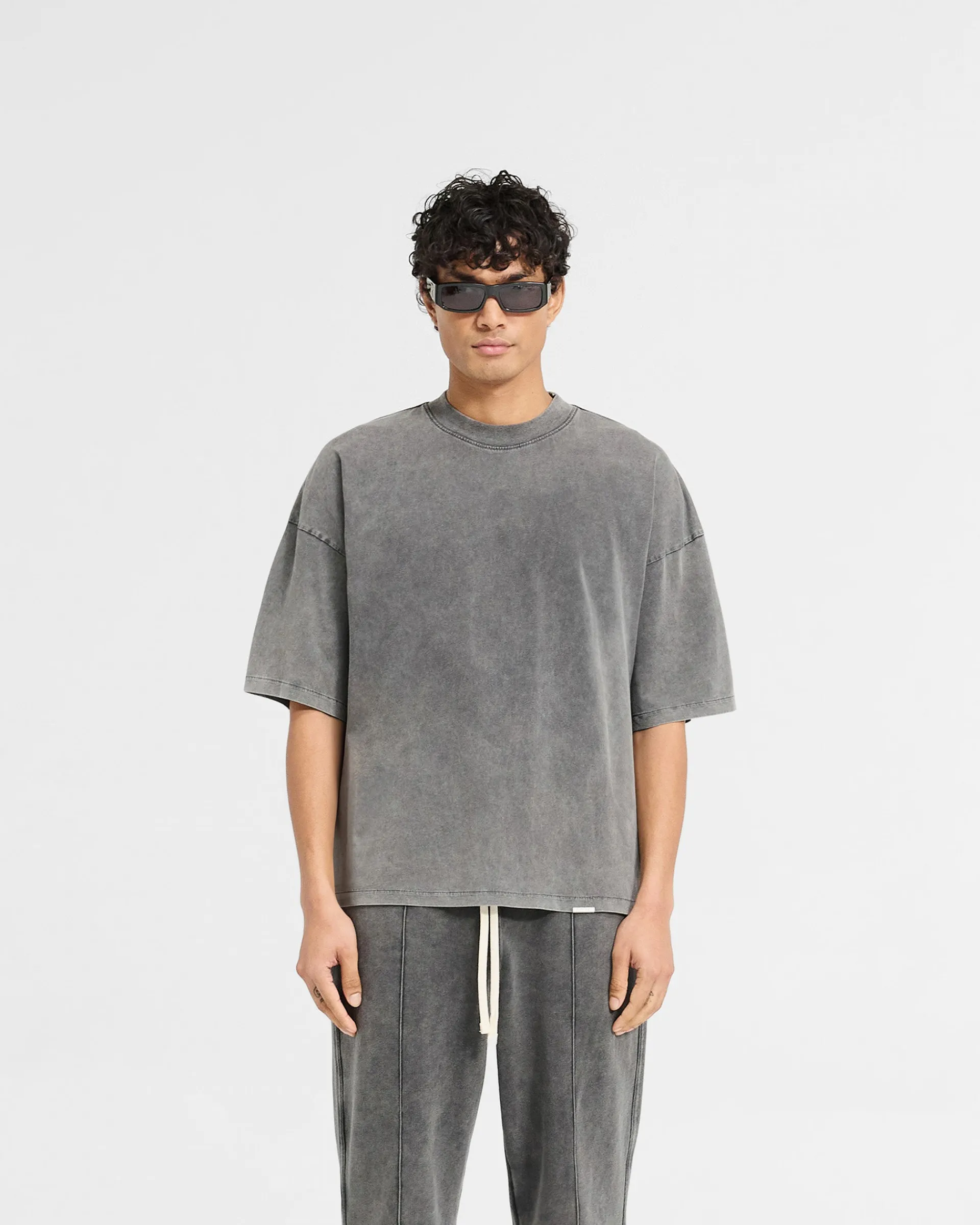 Represent Initial Boxy T-Shirt - Vintage Grey> T-Shirts