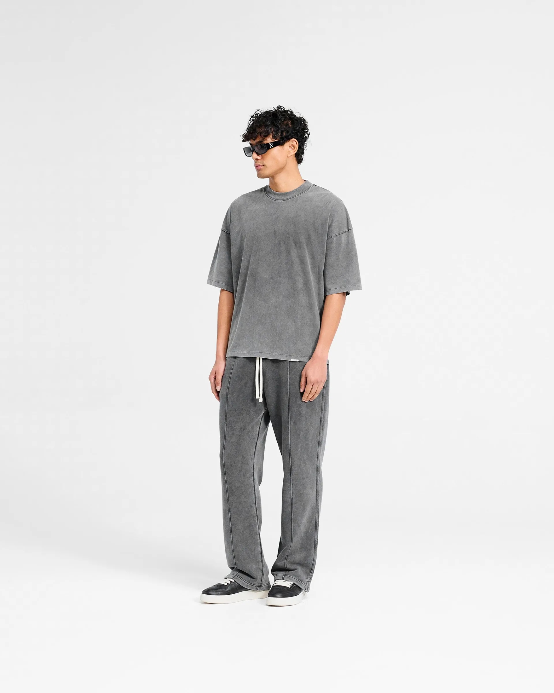 Represent Initial Boxy T-Shirt - Vintage Grey> T-Shirts