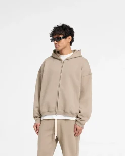 Represent Initial Boxy Zip Through Hoodie -> Hoodies