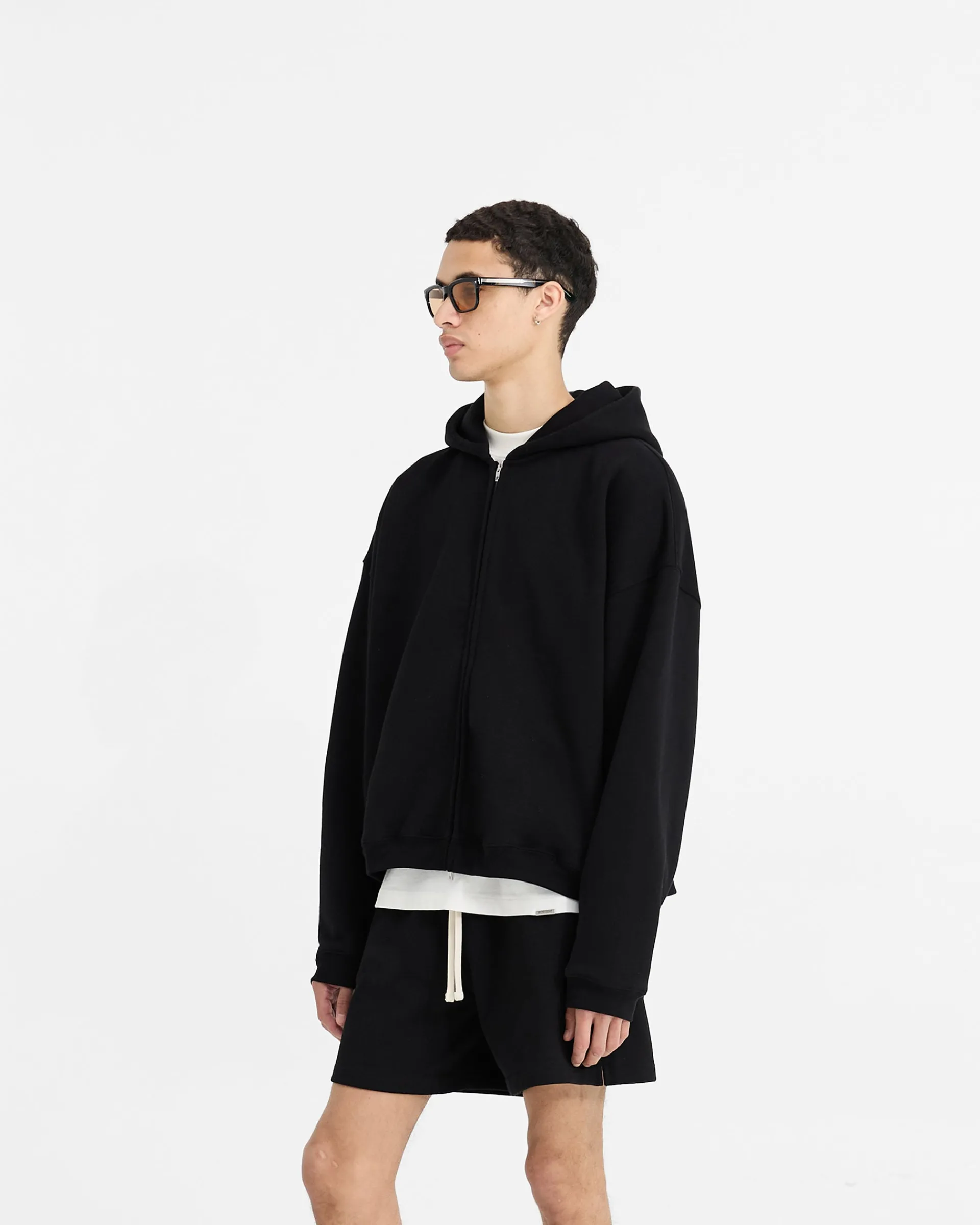 Represent Initial Boxy Zip Through Hoodie -> Hoodies