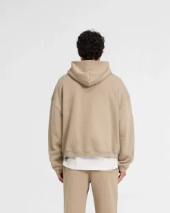 Represent Initial Boxy Zip Through Hoodie -><noscript><img width=