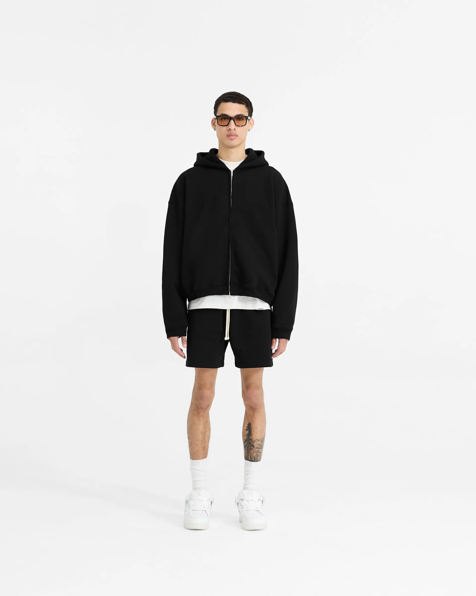 Represent Initial Boxy Zip Through Hoodie -> Hoodies