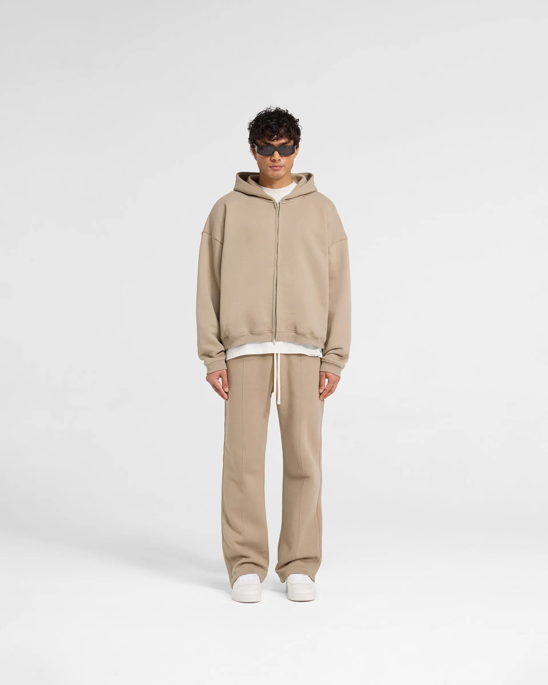 Represent Initial Boxy Zip Through Hoodie -> Hoodies