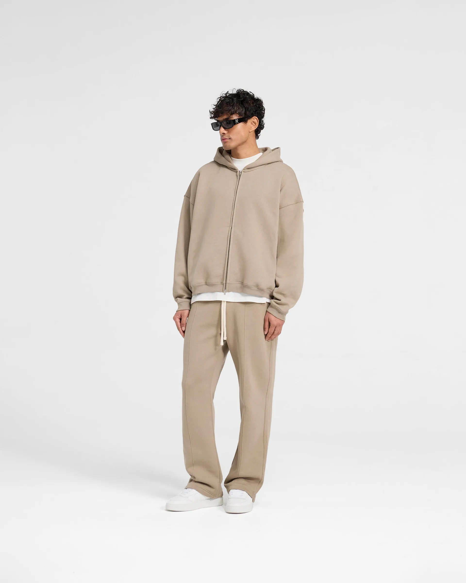 Represent Initial Boxy Zip Through Hoodie -> Hoodies