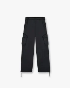Represent Initial Cargo Jogger - Washed Black> Bottoms/Sweatpants