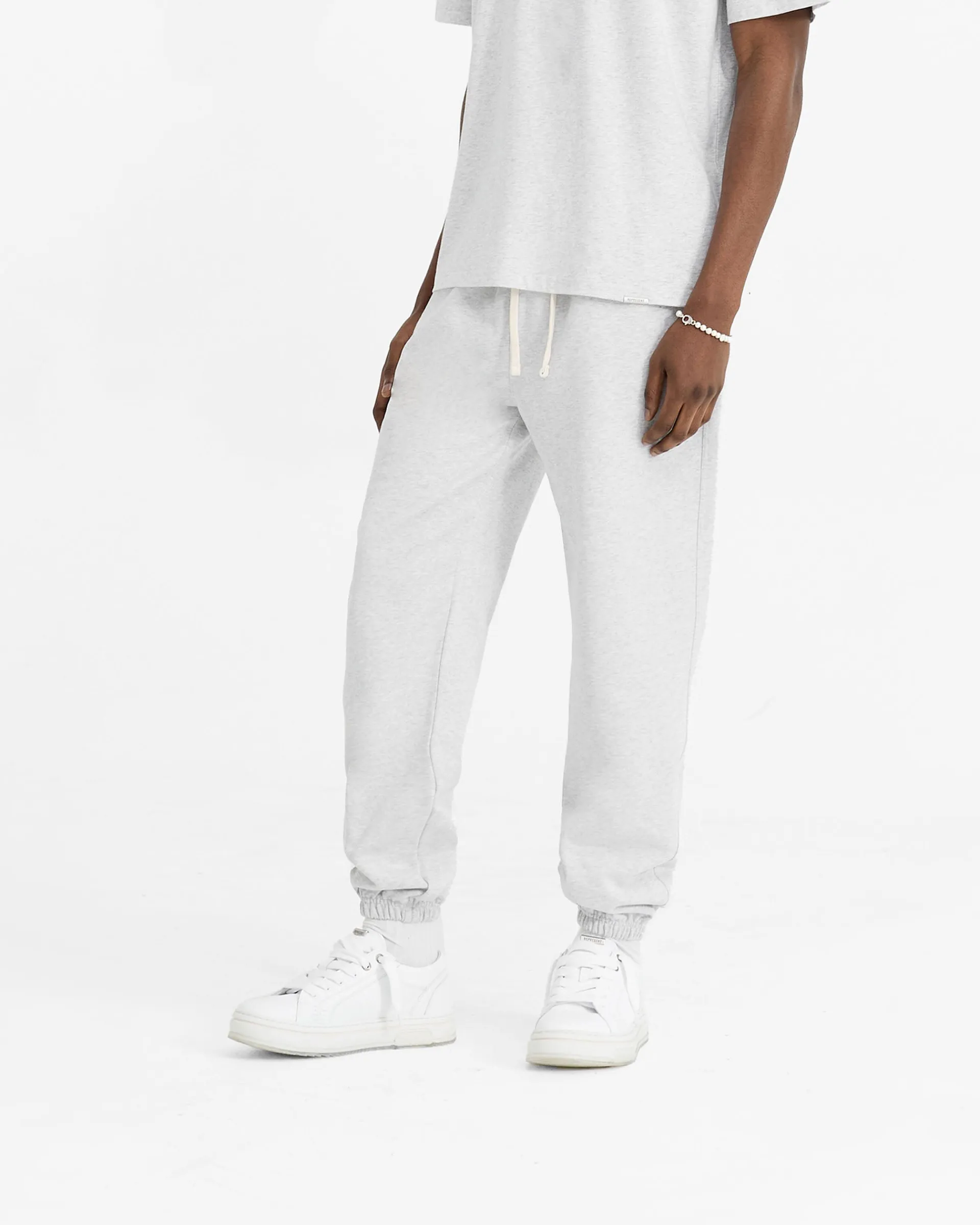 Represent Initial Cuffed Sweatpant - Ice Grey Marl> Sweatpants | Pants