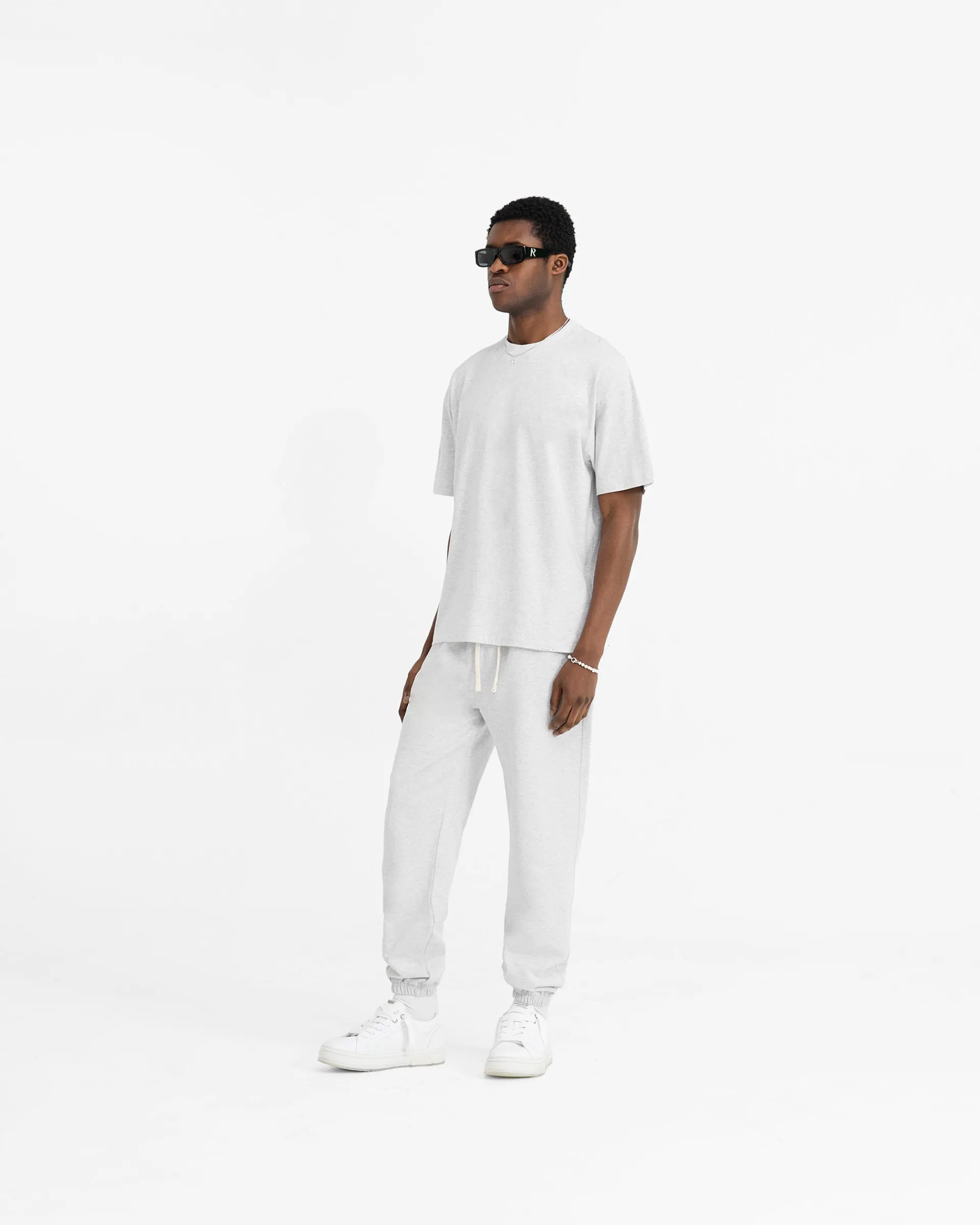 Represent Initial Cuffed Sweatpant - Ice Grey Marl> Sweatpants | Pants