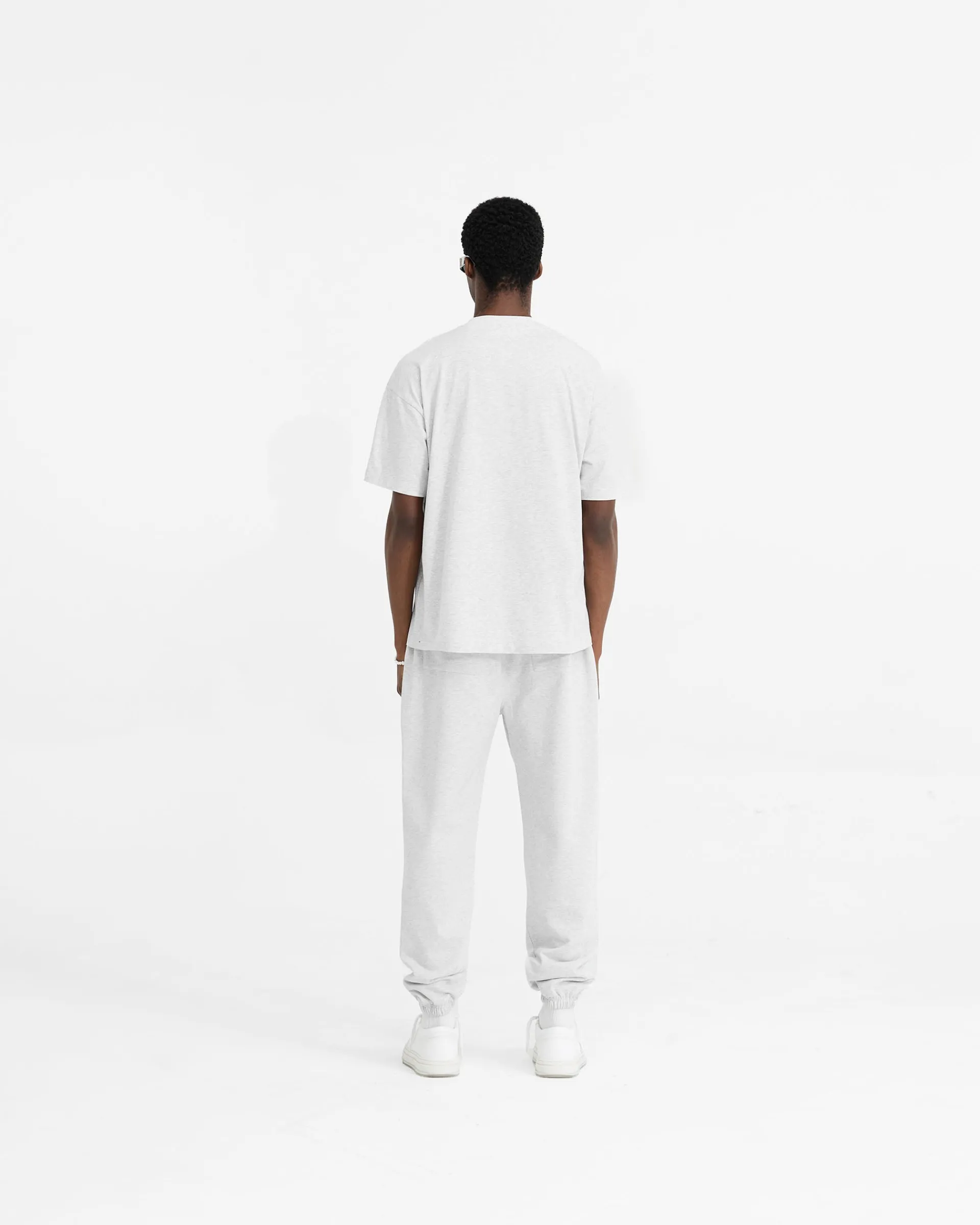Represent Initial Cuffed Sweatpant - Ice Grey Marl> Sweatpants | Pants
