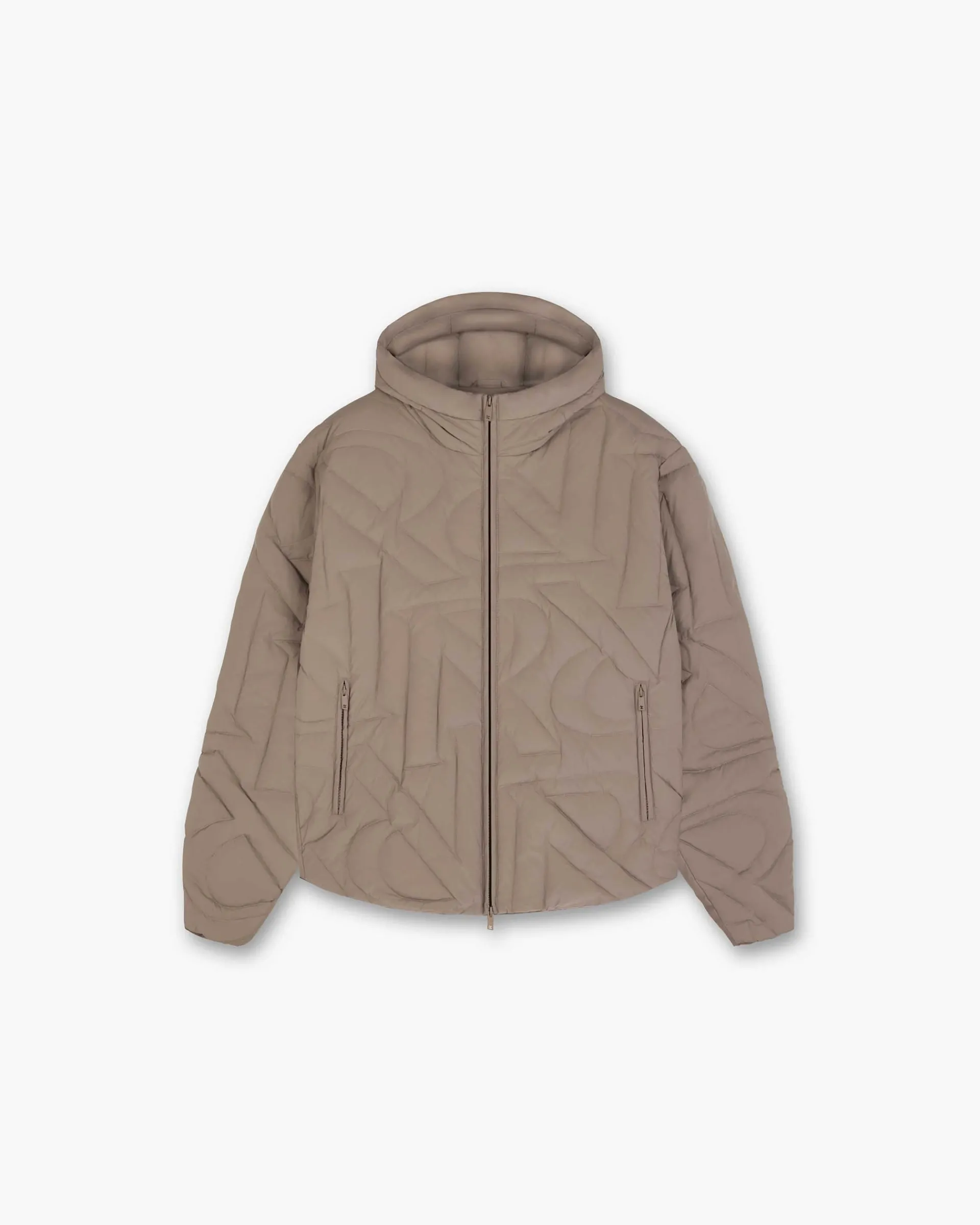 Represent Initial Lightweight Hooded Jacket -> Puffer Jackets | Outerwear