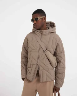 Represent Initial Lightweight Hooded Jacket -><noscript><img width=