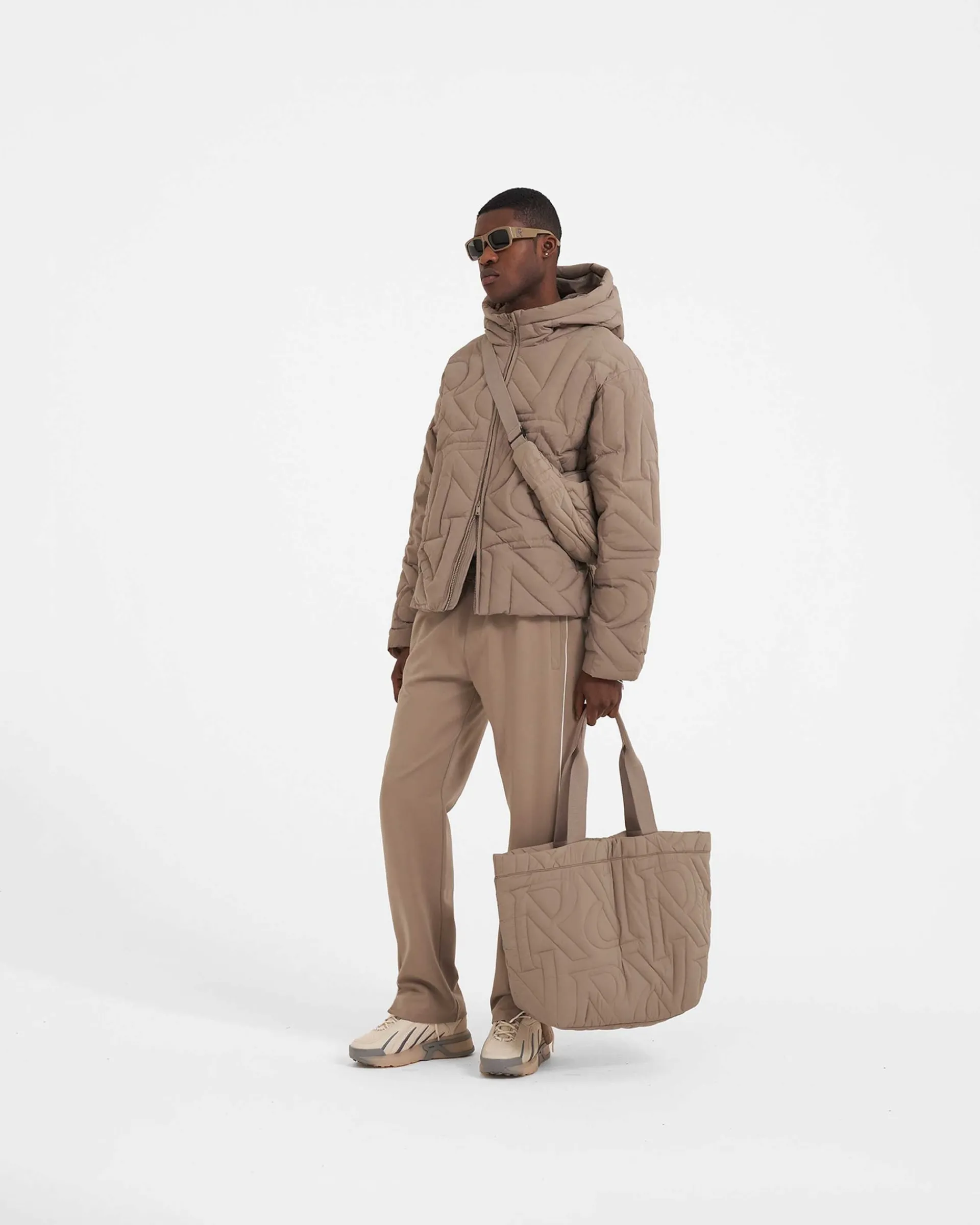 Represent Initial Lightweight Hooded Jacket -> Puffer Jackets | Outerwear