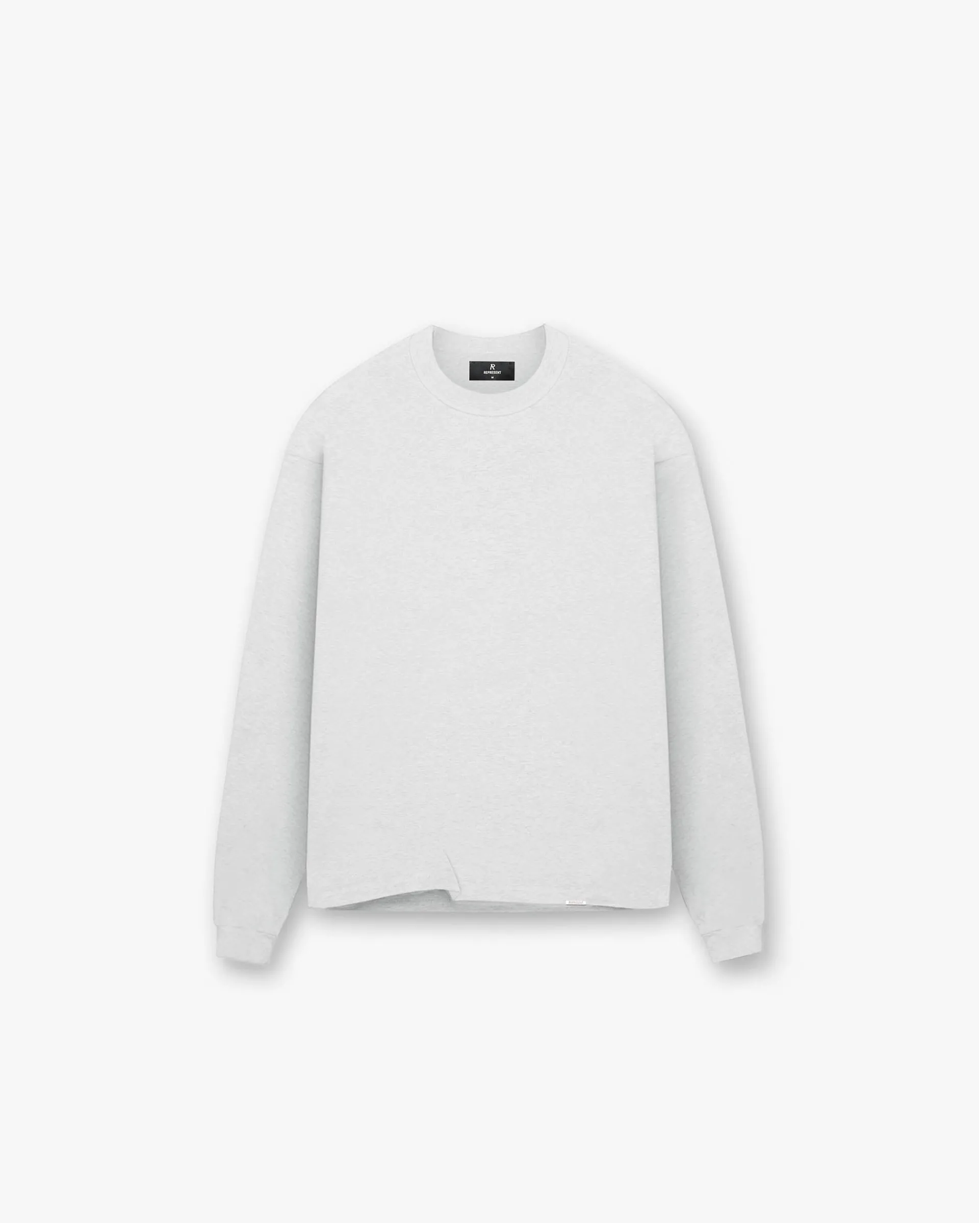 Represent Initial Long Sleeve T-Shirt - Ice Grey Marl> T-Shirts