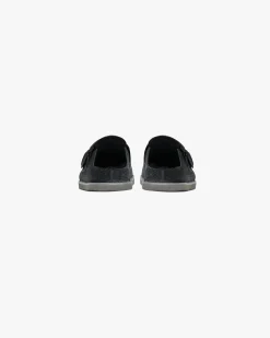 Represent Initial Mule Fleck Hairy Suede - Off Black><noscript><img width=
