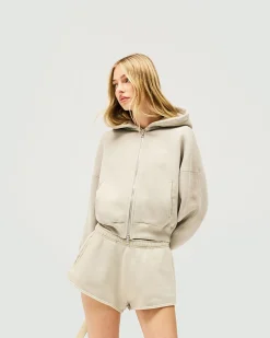 Represent Initial Oversized Crop Hoodie -> Tops/Hoodies