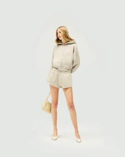 Represent Initial Oversized Crop Hoodie -><noscript><img width=