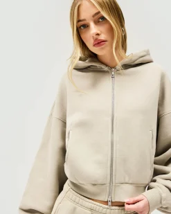 Represent Initial Oversized Crop Hoodie -><noscript><img width=