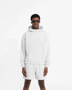Represent Initial Oversized Hoodie - Ice Grey Marl><noscript><img width=